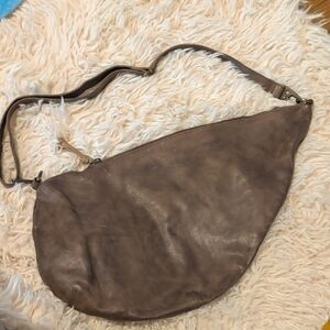 We The Free Gray Hobo Bag